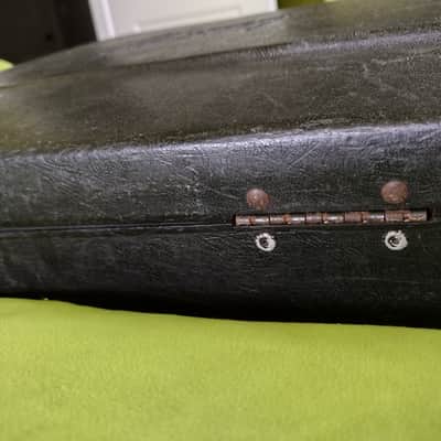 Gibson Les Paul Vintage Chainsaw Hardshell Case 1978 1970s 1980s Chainsaw Case 1978 - Black image 9