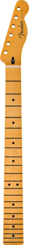 Fender Player II Series Telecaster Neck, 22 Medium Jumbo, Maple, 9.5", Modern C image 1