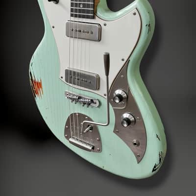 Novo Serus J Custom in Surf Green over Sunburst (Authorized Dealer) image 1