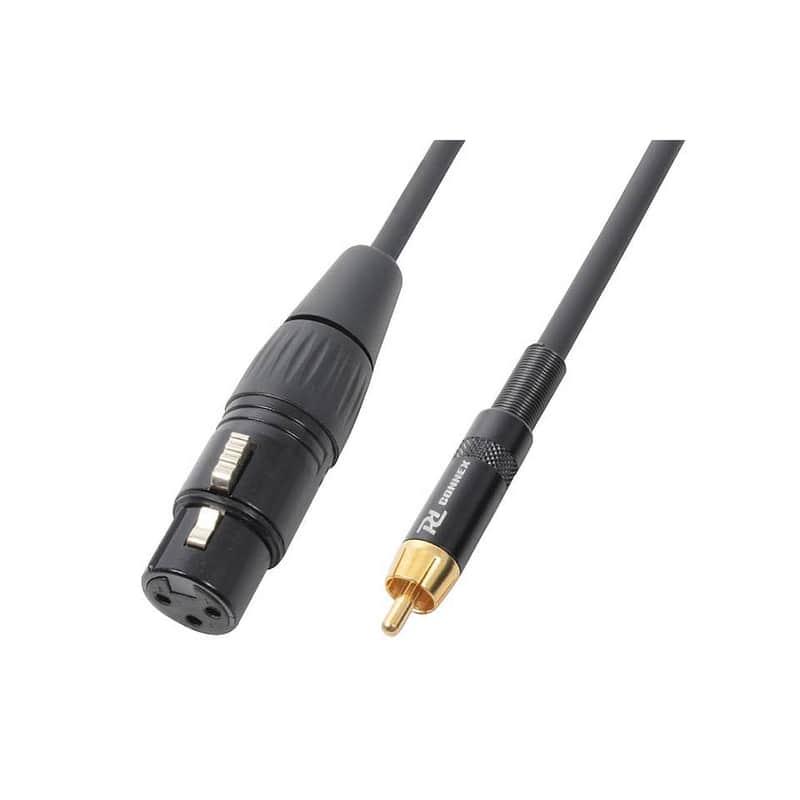 Pd Connex Cx54 3 Cable Xlr F Rca M 3.0 M image 1