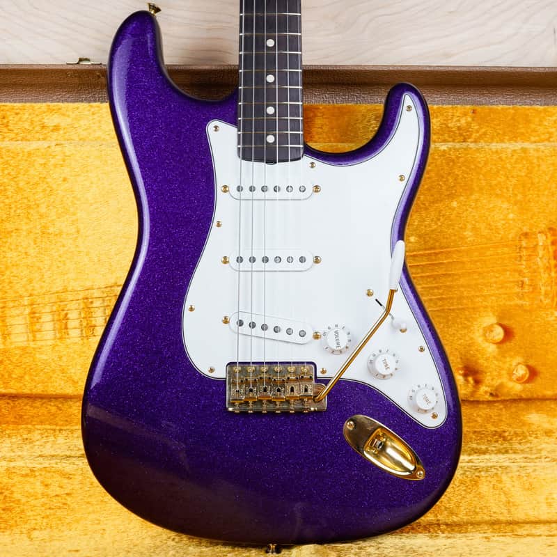 Fender Custom Shop 1960 Reissue Stratocaster NOS 2010 Purple Sparkle w/ OHSC, COA, Case Candy image 1
