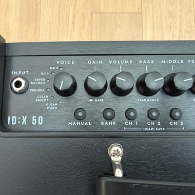 Blackstar ID:X 50 50-Watt 1x12" Digital Modeling Guitar Combo 2025 - Present - Black image 5