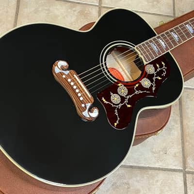 2025 Gibson Custom Elvis SJ-200 Ebony image 1