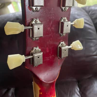 1980 Gibson Les Paul Standard - Cherry Burst Flame Top image 4