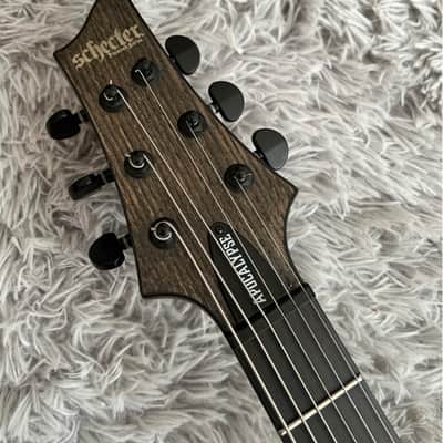Schecter C-1 Schecter C-1 EX Apocalypse Rusty Grey Baritone 6 String Guitar Discontinued 2 - Excellent image 3