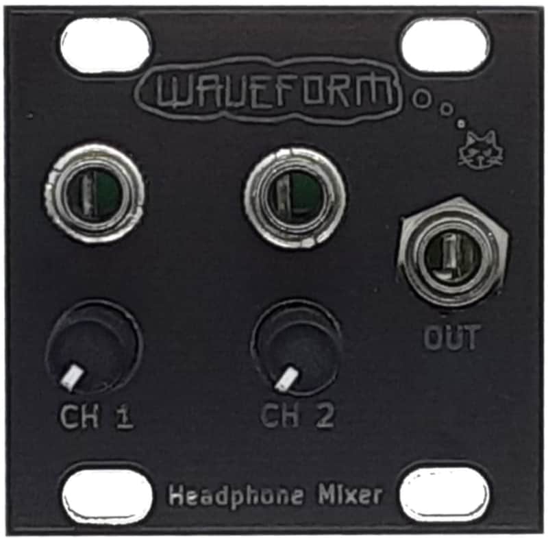 Waveform Magazine 1U Headphone Mixer Passive Module 8HP Waveform Magazine DIY Project image 1