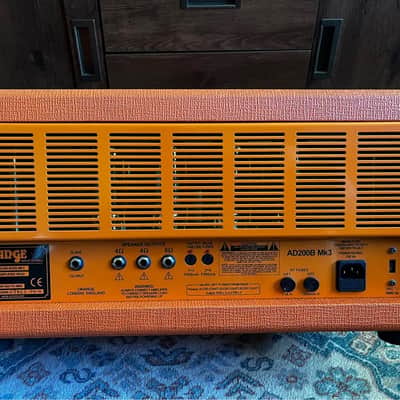 Orange AD200 Bass MK3 200-Watt Bass Amp Head 2003 - 2023 - Orange image 3