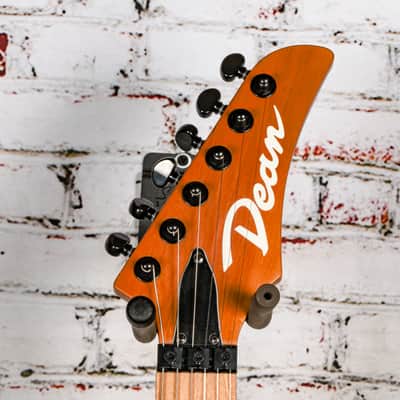 Dean - MD24 Electric Guitar With Seymour Duncan Pickups, Orange - x0392 - USED image 5