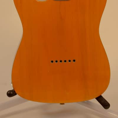 Rare Samick Mini Telecaster 1980S Natural finish image 11