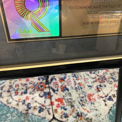 Stan Lynch Tom Petty and The Heartbreakers, RIAA, Greatest Hits, Gold Record (#28) image 6