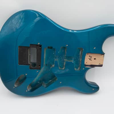 *BODY ONLY* 1980s Kramer Pacer Deluxe - Candy Blue Metallic image 1