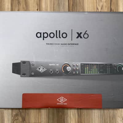 Universal Audio Apollo x6 Gen 1 TB 3 Audio Interface