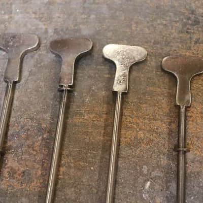 Walberg & Auge Single Tension Drum Tension Rods 8pk Vintage 1900's image 2