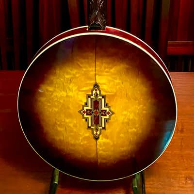 Vega VegaPhone Custom Professional #3 Original Five String Banjo  Circa 1926 Mahogany image 7