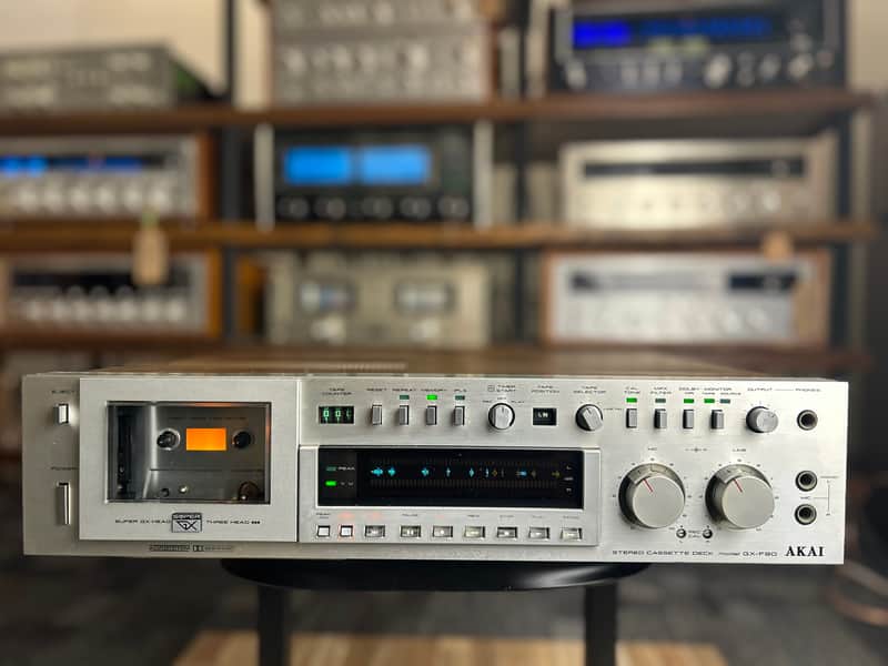 【希少】AKAI アカイ GX-F90 カセットデッキ Amazon.co.jp: AKAI アカイ 赤井電機 GX-F90 3ヘッドカセットデッキ
