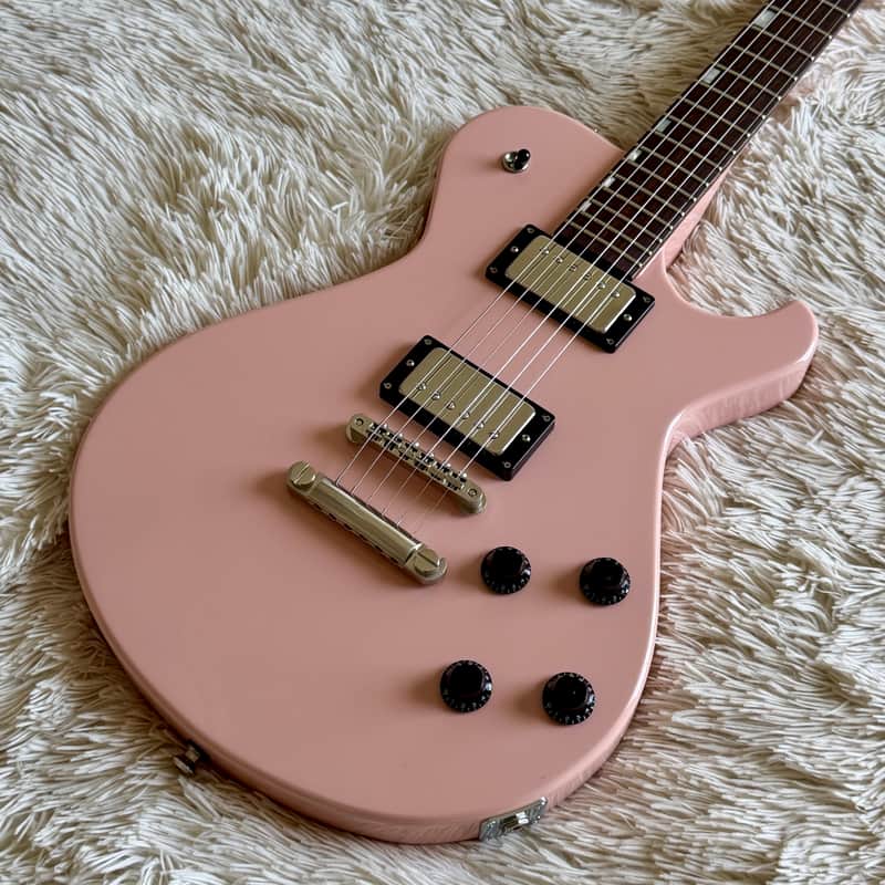 Knaggs Steve Stevens SSC-J Shell Pink Electric Guitar | Reverb