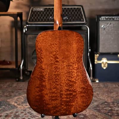 Martin Custom Shop D14F Old Style 18 Acoustic Guitar - Quilted Sapele with Hardshell Case image 9