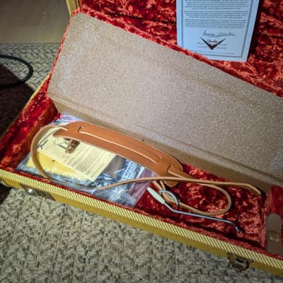 Fender Stratocaster 1957 - Masterbuilt Dennis Galuszka Sunburst image 5