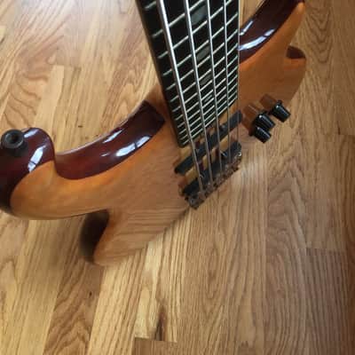Alembic Persuader Distillate 5 String Bass Quilted Maple 1988 image 11