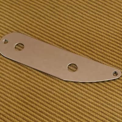 AP-0657-001 Control Plate for Telecaster '51 P Bass Nickel w/ 2 Mounting Screws