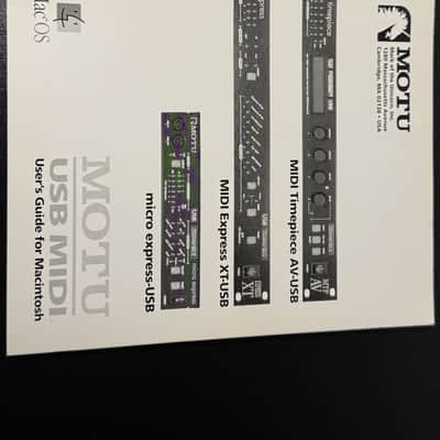 MOTU MIDI Timepiece MTP AV USB MIDI Interface 2000s - Black image 16