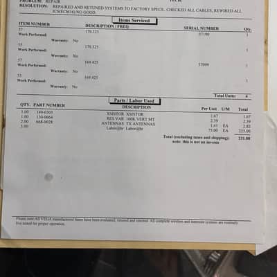 Vega Professional II Model 57 Wireless Mic System Lot 1973 image 7