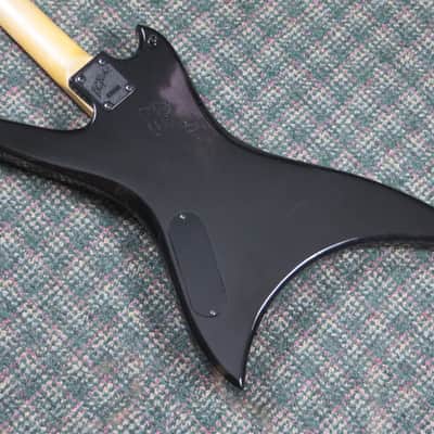 1990s BC Rich Platinum Series Stealth Bass Black! w/B.C. Rich Coffin Case image 3