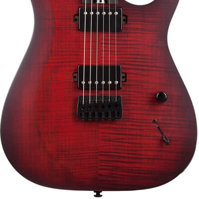Schecter Sunset-6 Extreme - Scarlet Burst (2571) image 2