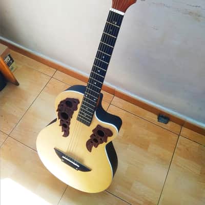 Ovation Replica Made in Korea 1990 Natural Wood image 4