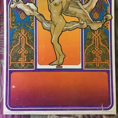 Rolling Stones Poster Bill 1969 - Custom Framed image 1
