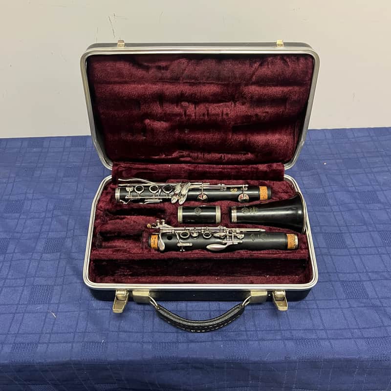Vintage Selmer Paris France Professional Series Wood Clarinet with Premium Black Leather Pad Repad Original Case image 1
