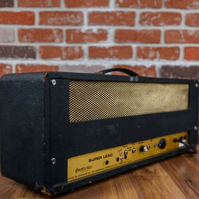 Marshall JMP 1959 Super Lead 2-Channel 100-Watt Guitar Head 1973 w/ Master Mod image 5