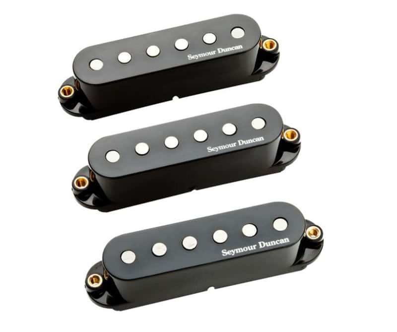 Seymour Duncan LW-CS2s LiveWire II Classic Strat Pickup Set 2010s - Black image 1