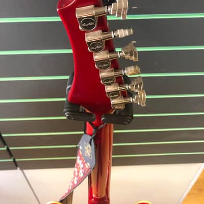 Hagstrom Viking II Ultralux Wild Cherry Transparent 2009 Semi Hollow Body Electric Guitar image 11