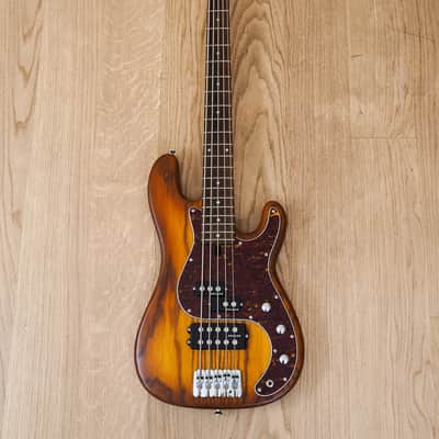 Maruszczyk Instruments Jake 5 String Electric Bass Guitar Sunburst w/ Gigbag image 2