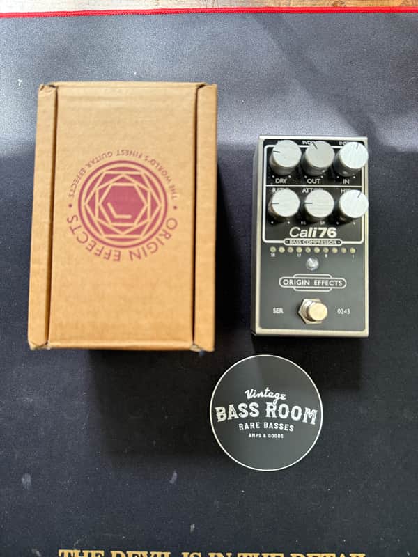 Origin Effects Cali76 Bass Compressor 2024 - Present - Black image 1