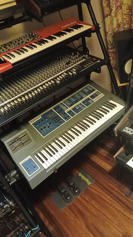 E-MU Systems Emulator II+ 61-Key 8-Voice Sampler Workstation 1984 - 1988 - Black image 1