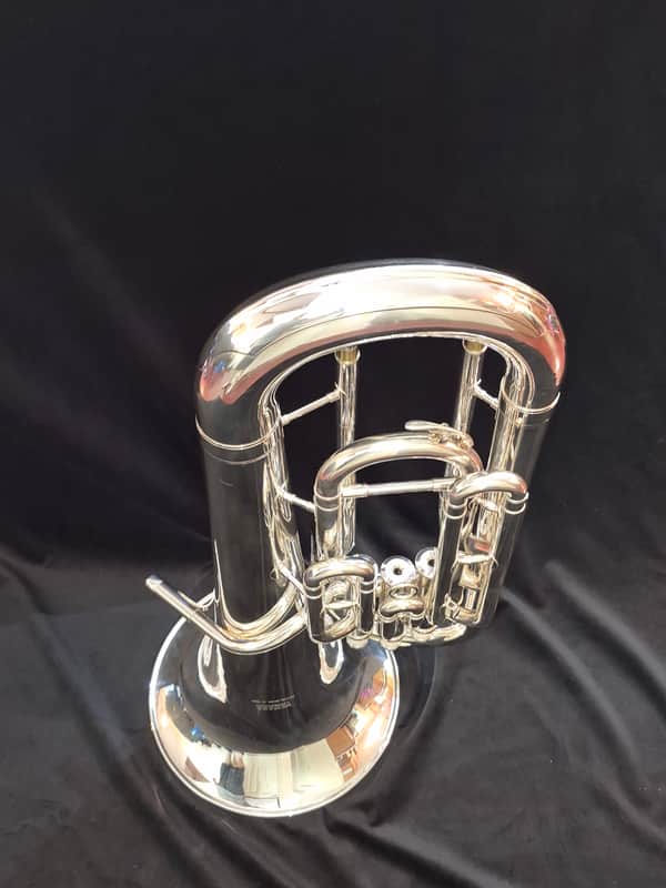 Yamaha YEP-321S Intermediate 4-Valve Euphonium - Silver-Plated image 1