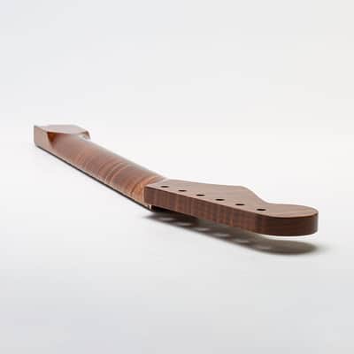 Allparts Select "Licensed by Fender®" AAA+ Roasted Flame Maple Vintage Spec Replacement Neck for Stratocaster® - Nitro Finish - Soft V Shape image 10
