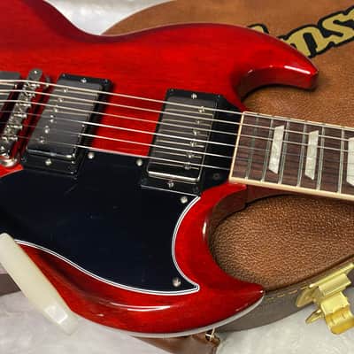 NEW! Gibson SG Standard '61 Maestro Vibrola Vintage Cherry - 7.45 lbs - Authorized Dealer! G07242 image 3