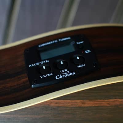 Cordoba Mini II EB-CE Travel Electro Nylon Guitar image 9
