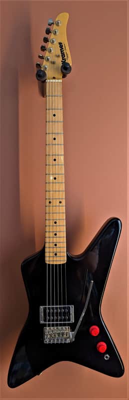 Kramer Voyager 1981 Mod Refin Ebony W/Hard Case image 1