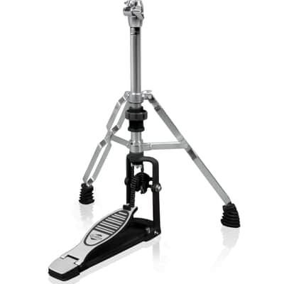 GRIFFIN 2 Leg Hi-Hat Stand (QuickAction X Series) – For Heavy Duty Cymbals, Double Braced Chrome Base Converts to No-Leg Mount for Drummers with Drum Key image 10