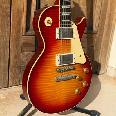 Gibson Custom Shop R9 Murphy Lab 1959 Les Paul Standard Reissue Ultra Light Aged Factory Burst LPR59ULFBNH1 image 4