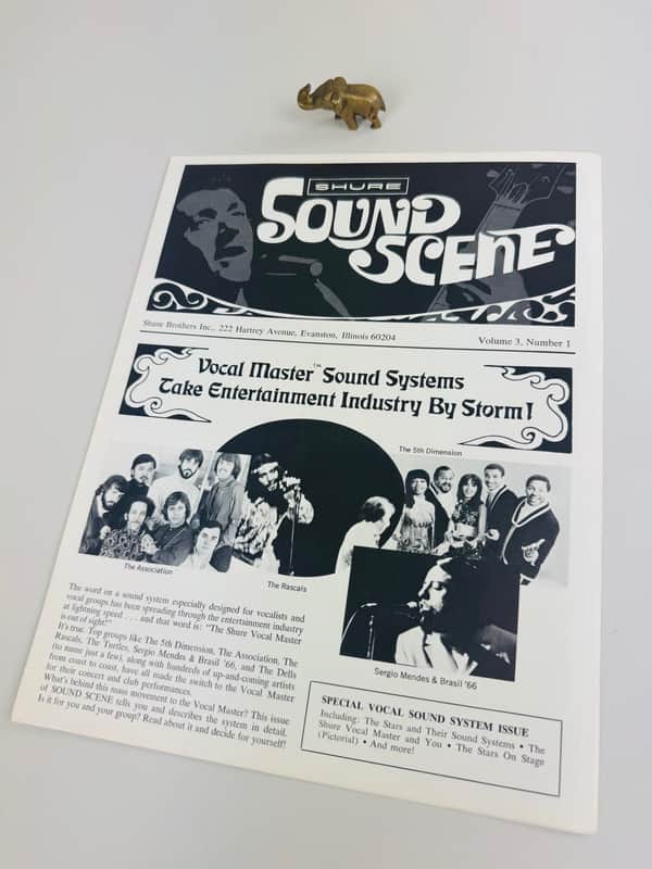 Shure Sound Scene – Vocal Master Special Issue (c. 1970) image 1