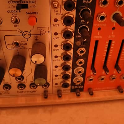 Homemade Modular eurorack synthesizer 2020 - Wood image 13