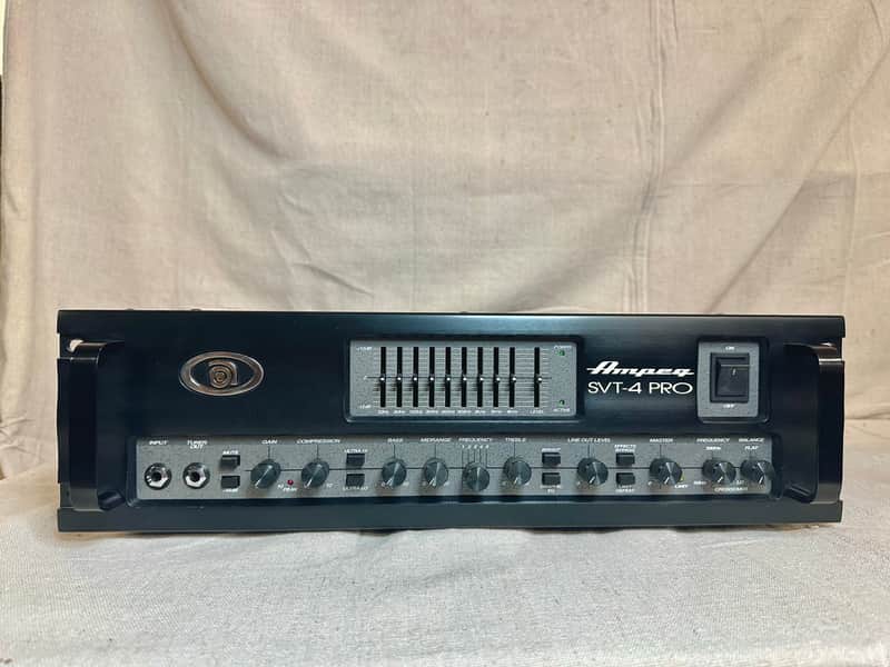 Ampeg SVT-4 PRO 1200-Watt Bass Amp Head 2007 - Present - Black image 1