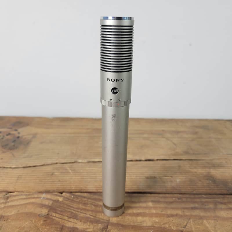 Sony ECM-23F Electret Condenser Microphone With Case | Reverb