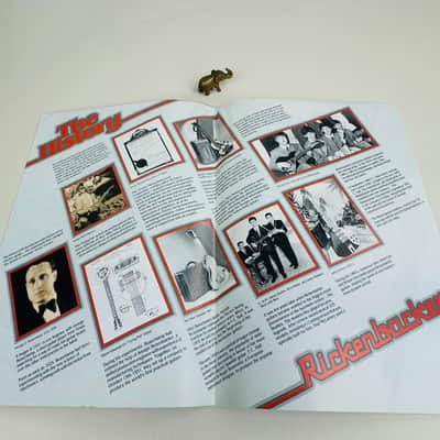Rickenbacker Foldout Catalog & Price List Set 1990 image 5