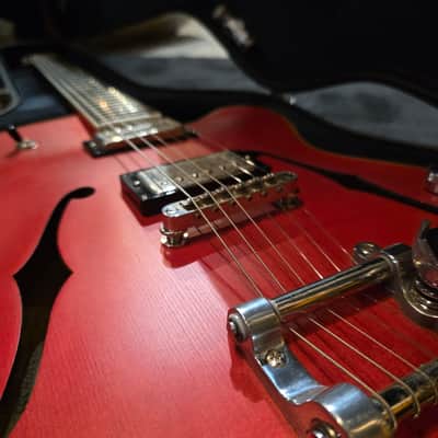 Hofner President Gold Label Custom Shop Cherry Red image 5